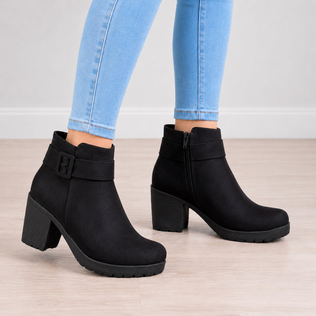 Botines Mujer Kiev - Negro