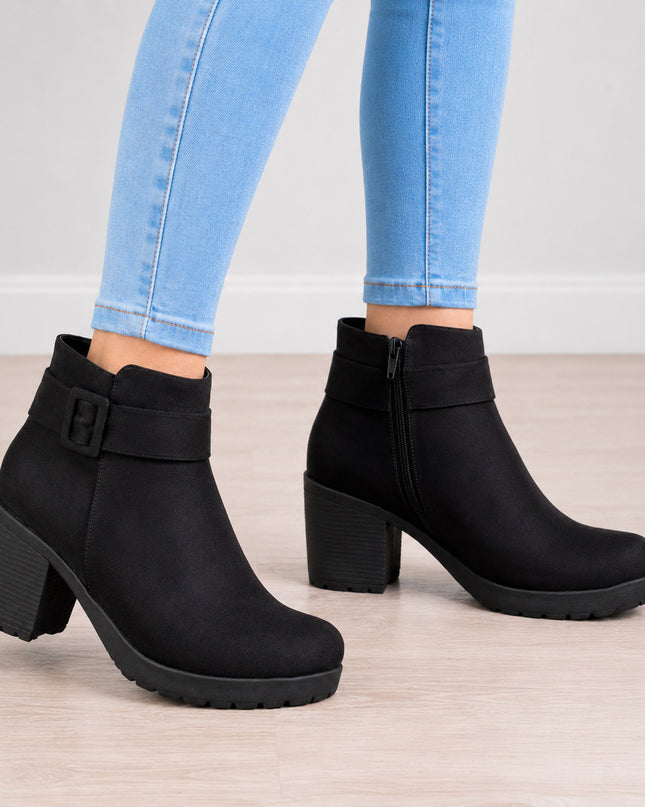Botines Mujer Kiev - Negro