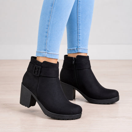 Botines Mujer Kiev - Negro