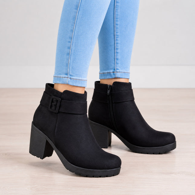 Botines Mujer Kiev - Negro