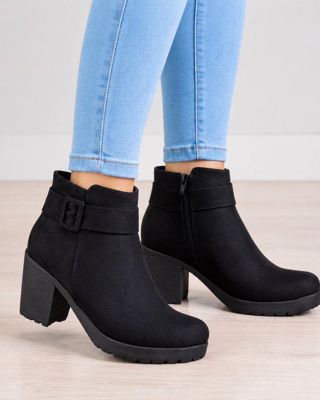Botines Mujer Kiev - Negro