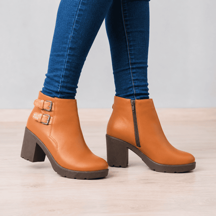 Botines Mujer Lier - Camel