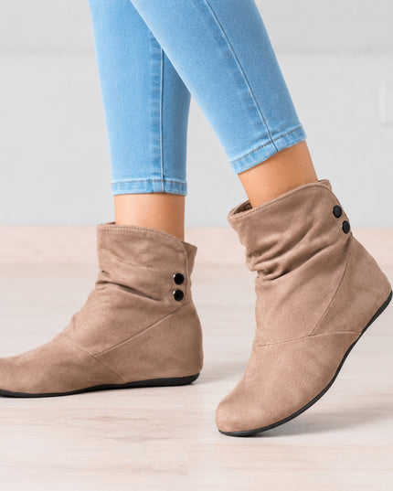 Botines Mujer Mersin - Topo