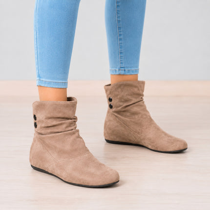Botines Mujer Mersin - Topo