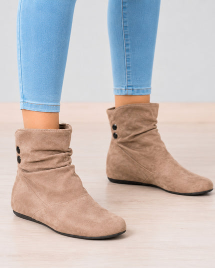 Botines Mujer Mersin - Topo