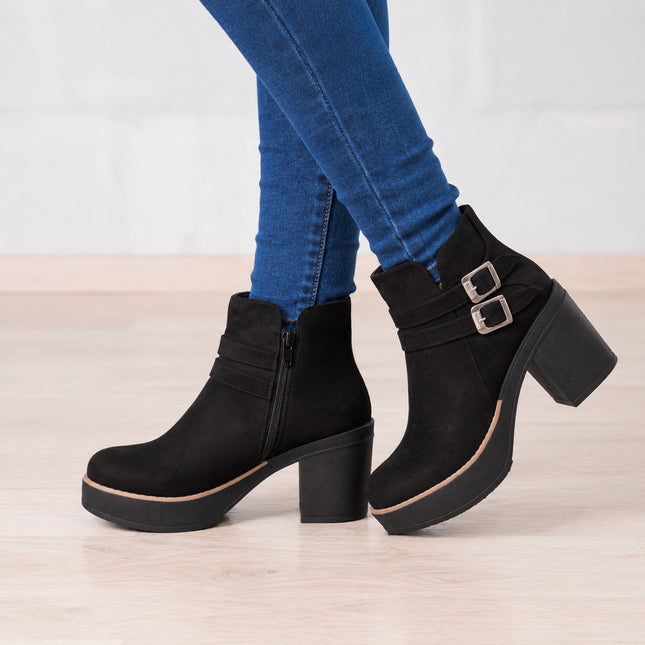Botines Mujer Parma - Negro