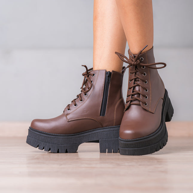Botines Mujer Pevtz 2.0 - Marron
