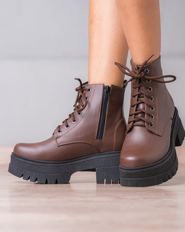 Botines Mujer Pevtz 2.0 - Marron