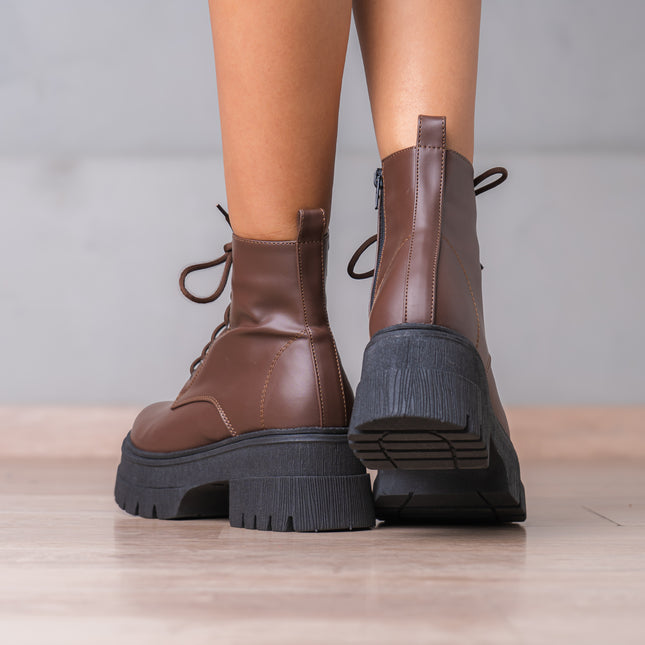 Botines Mujer Pevtz 2.0 - Marron
