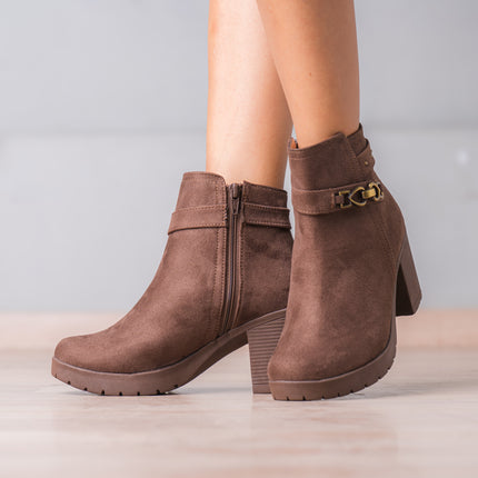 Botines Mujer Quaza - Marron