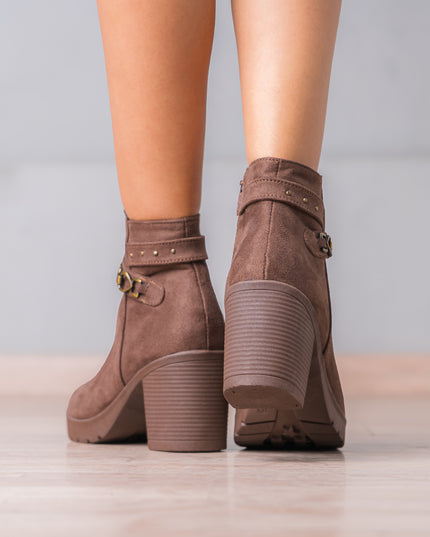 Botines Mujer Quaza - Marron