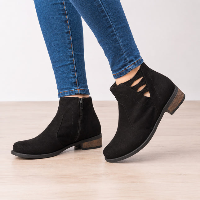 Botines Mujer Rochefort - Negro