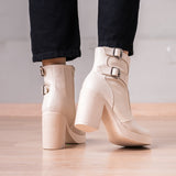 Botines Rozberith - Nude