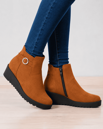 Botines Mujer Spa - Camel