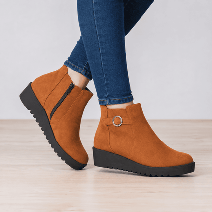 Botines Mujer Spa - Camel