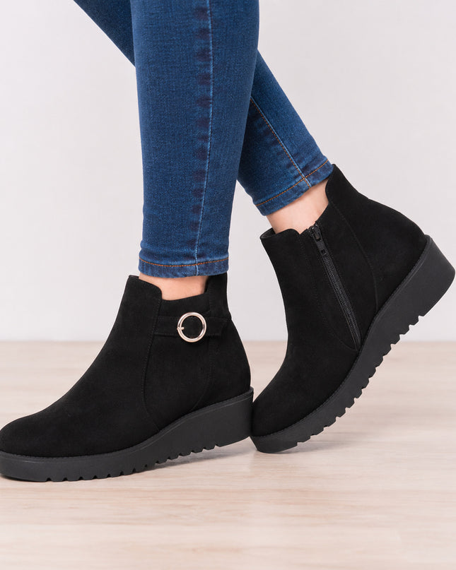 Botines Mujer Spa - Negro