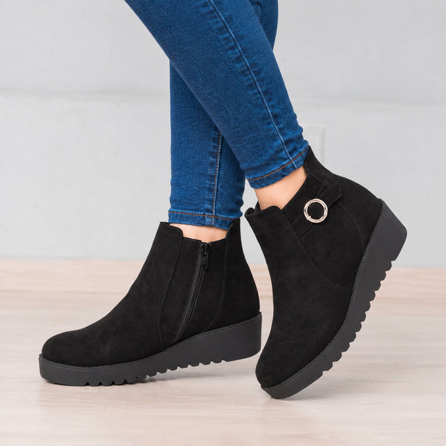 Botines Mujer Spa - Negro