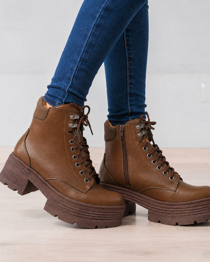 Botines Mujer Veyvi - Marrón