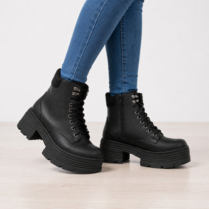 Botines Mujer Veyvi - Negro