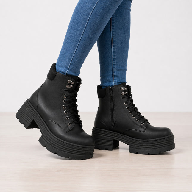 Botines Mujer Veyvi - Negro