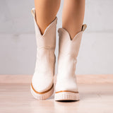 Botines West Coast - Nude