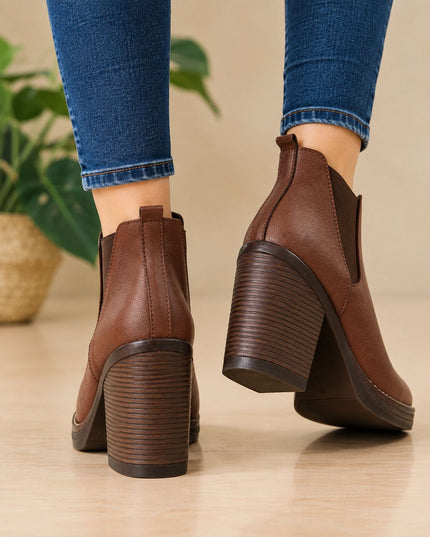 Botines Mujer Infany - Marron