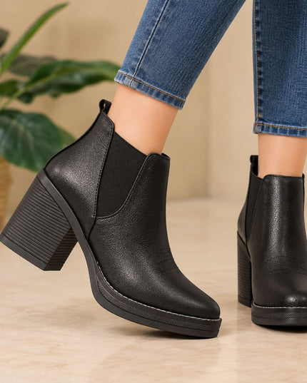Botines Mujer Infany - Negro