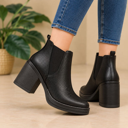 Botines Mujer Infany - Negro