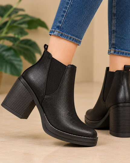 Botines Mujer Infany - Negro