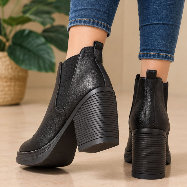 Botines Mujer Infany - Negro