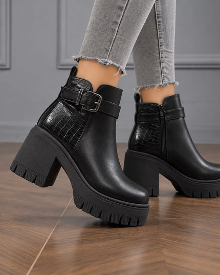 Botines Mujer Kaliro - Negro