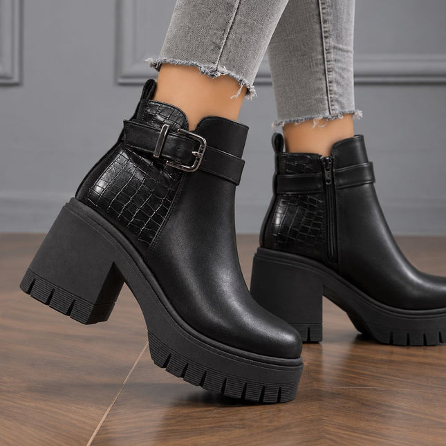 Botines Mujer Kaliro - Negro