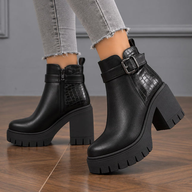 Botines Mujer Kaliro - Negro