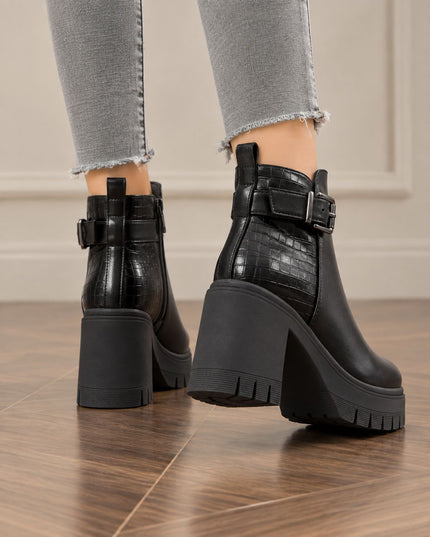 Botines Mujer Kaliro - Negro