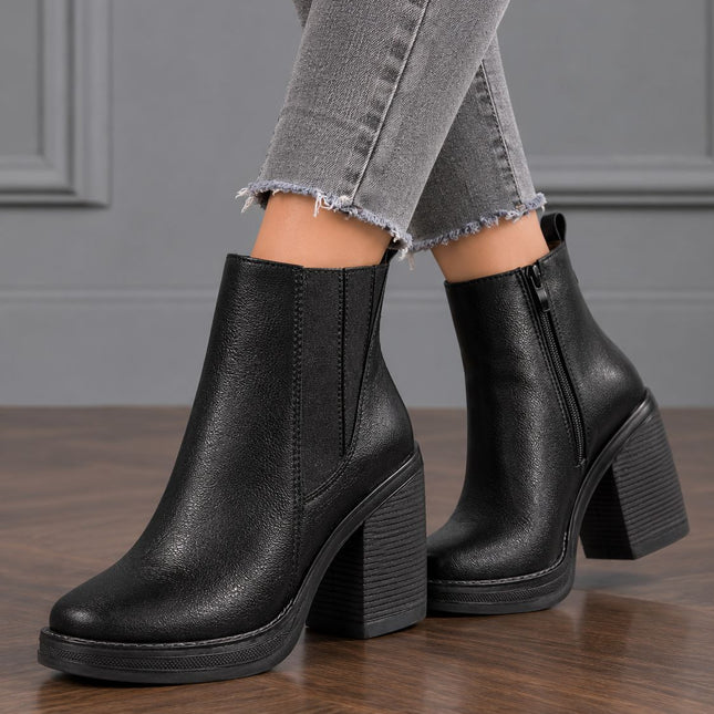Botines Mujer Kitela- Negro