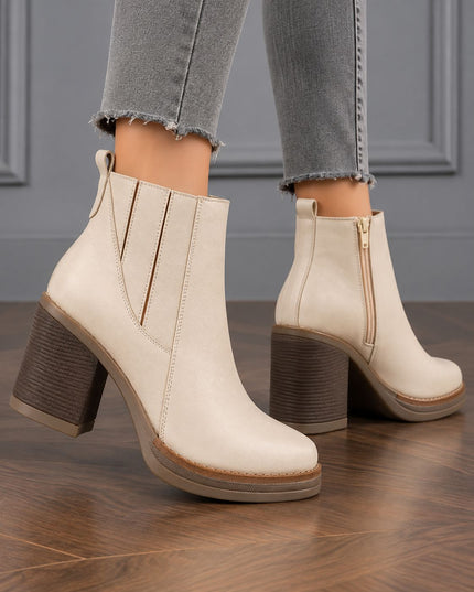 Botines Mujer Kitela- Nude
