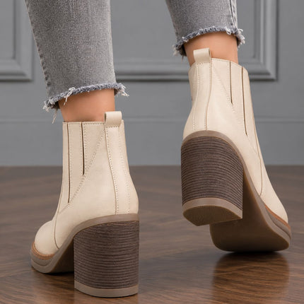 Botines Mujer Kitela- Nude