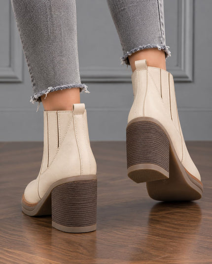 Botines Mujer Kitela- Nude