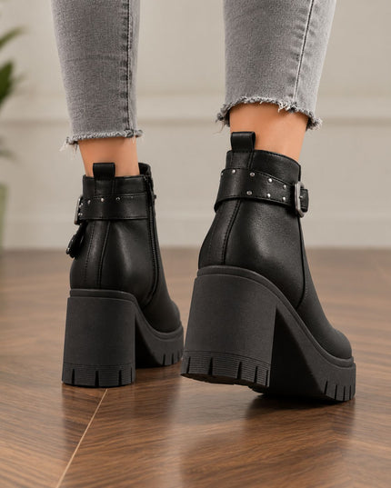 Botines Mujer Makazi - Negro