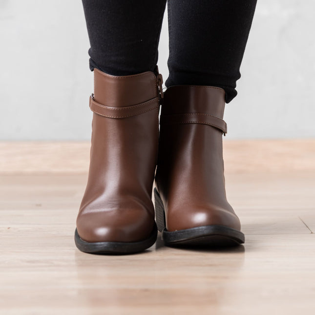 Botines Mujer Razter - Marrón
