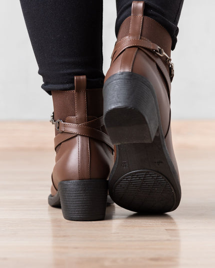 Botines Mujer Razter - Marrón