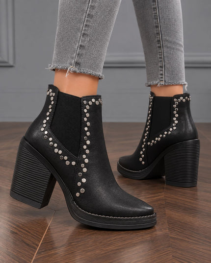 Botines Mujer Rivali - Negro