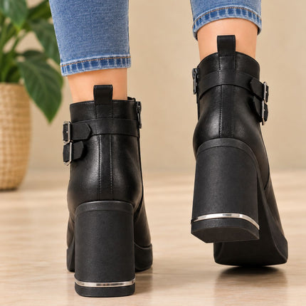 Botines Mujer Yamy - Negro