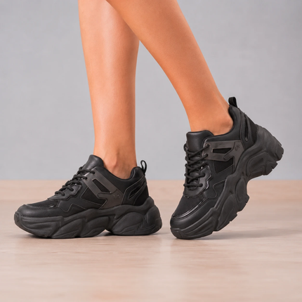 Zapatillas Urbanas Mujer Brasilia - Negro