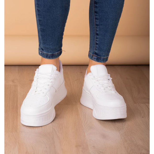 Zapatillas Urbanas Mujer Brest - Blanco