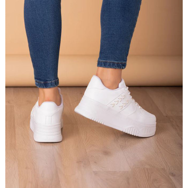 Zapatillas Urbanas Mujer Brest - Blanco