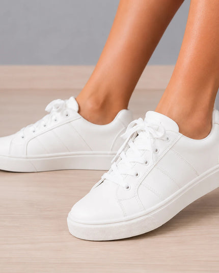 Zapatillas Urbanas Mujer Burno - Blanco