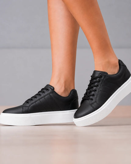 Zapatillas Urbanas Mujer Burno - Negro