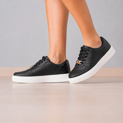 Zapatillas Urbanas Mujer Buenos Aires - Negro