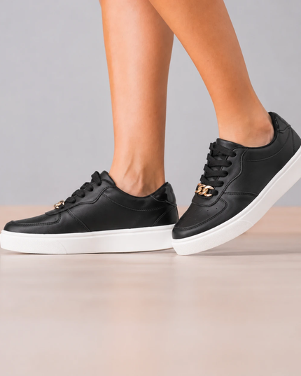 Zapatillas Urbanas Mujer Buenos Aires - Negro
